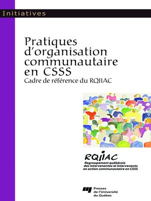 cover image of Pratiques d'organisation communautaire en CSSS